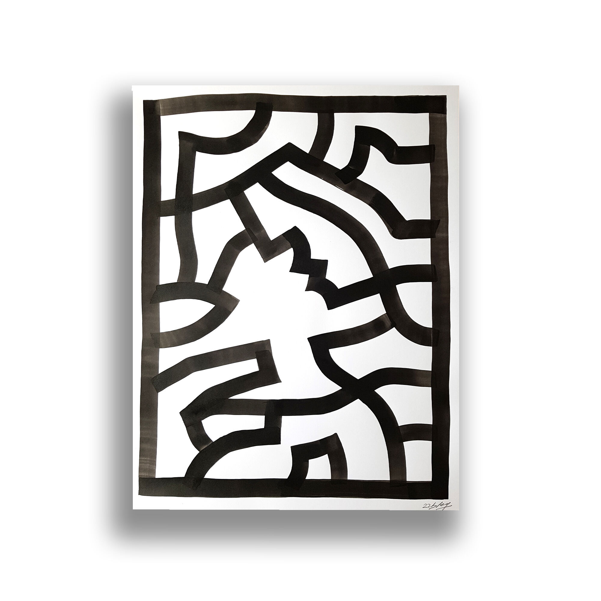 Ink on paper - "Untitled"