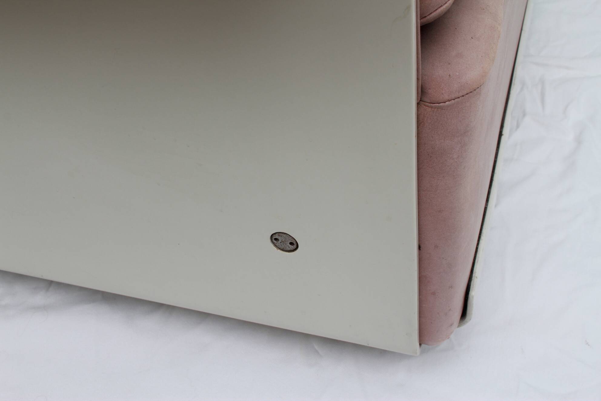 1960s chair leather brown, Dieter Rams