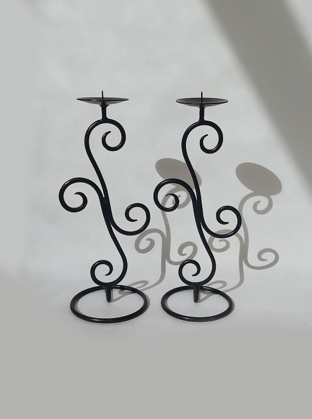 Duo de Bougeoirs Spirales