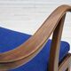 1960s, Danish easy armchair by Fritz Hansen, wool fabric, beech wood.