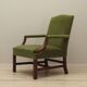 Mahogany armchair, Danish design, 1970s, production: Denmark