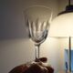 3 verres à vin cuit/ porto anciens cristal de Baccarat modèle CASSINO - 11 cm