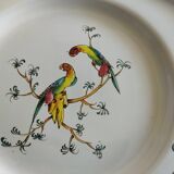 Decorative plate signed YR