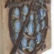 Rare “Abstract Wheels” ceramic relief by Marianne Starck for Michael Andersen / wall plaque / Mid-century Danish modern design / 1960s / 1970s