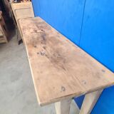 Old workbench, bar counter, high table, console
