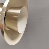 Danish hanging lamp from the 1980s-90s in aluminum.