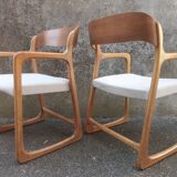 Pair of Baumann armchairs 1960
