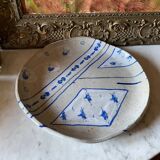 Artisanal stoneware dish
