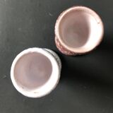 Pair of ceramic egg cups by Jean Austruy