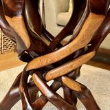 Coffee/side table - Brutalist - Wood - Very good condition