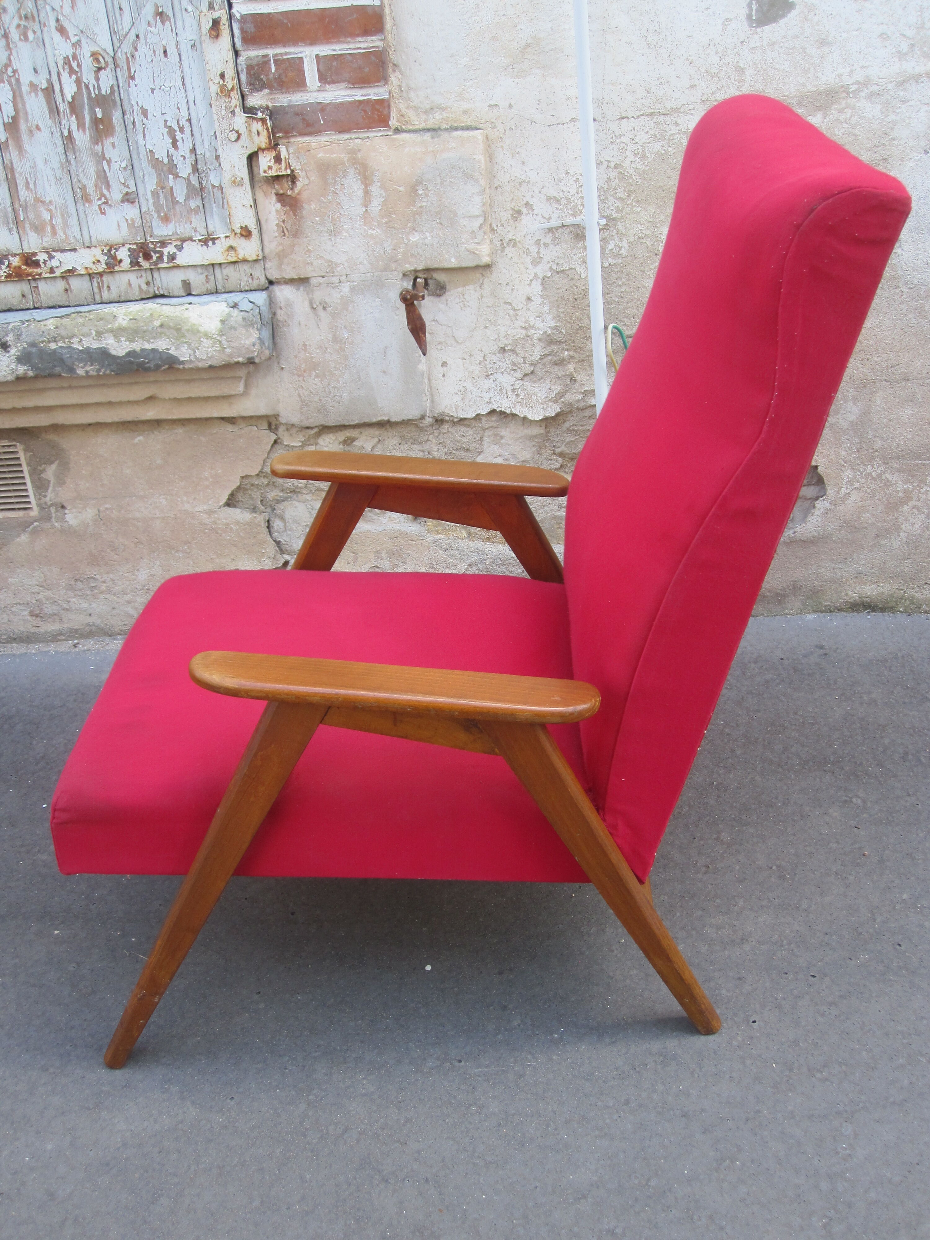 Pair of scandinavian armchairs of the 50s
