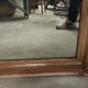 Miroir En Bois Et Peinture Dorée , Période 800,
