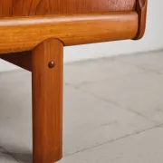 Teak sliding door enfilade by H.W. Klein, Denmark, 1960s