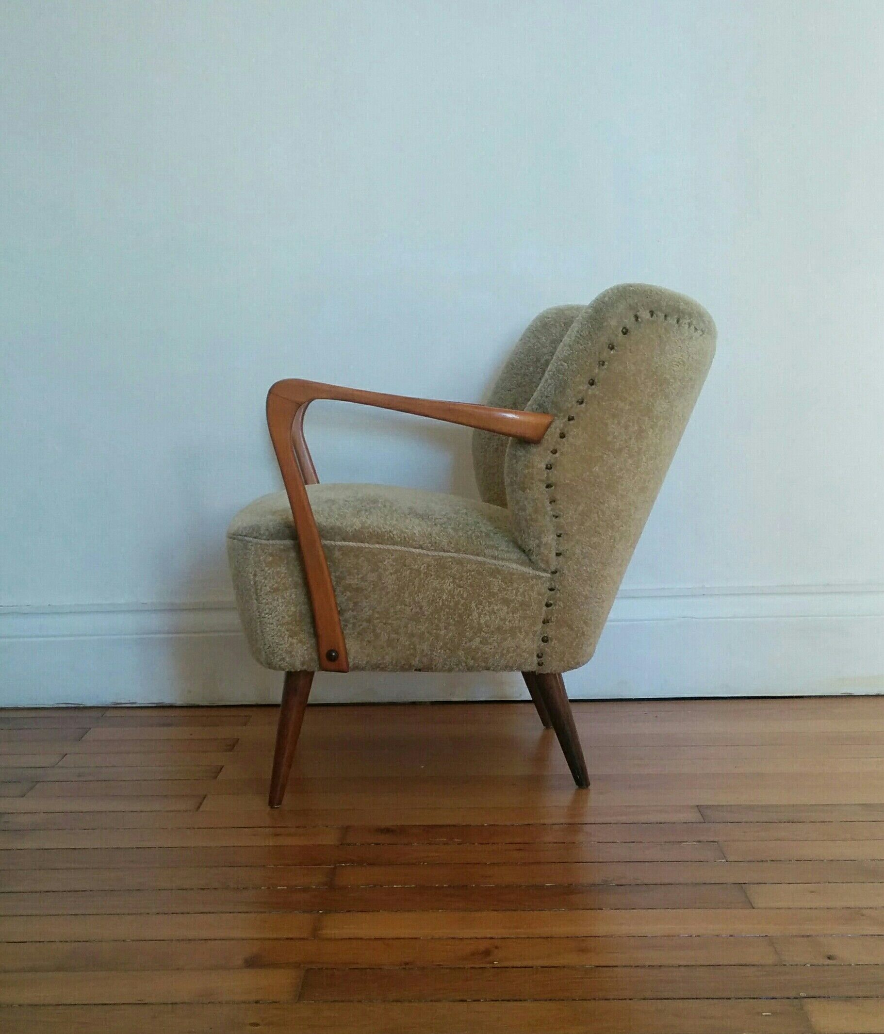 Fauteuil cocktail scandinave