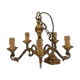 Brass chandelier 5 branches