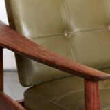 Arne Vodder Lounge Easy Chair FD 164 for France & Søn