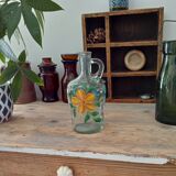 Vintage pitcher made of blown glass