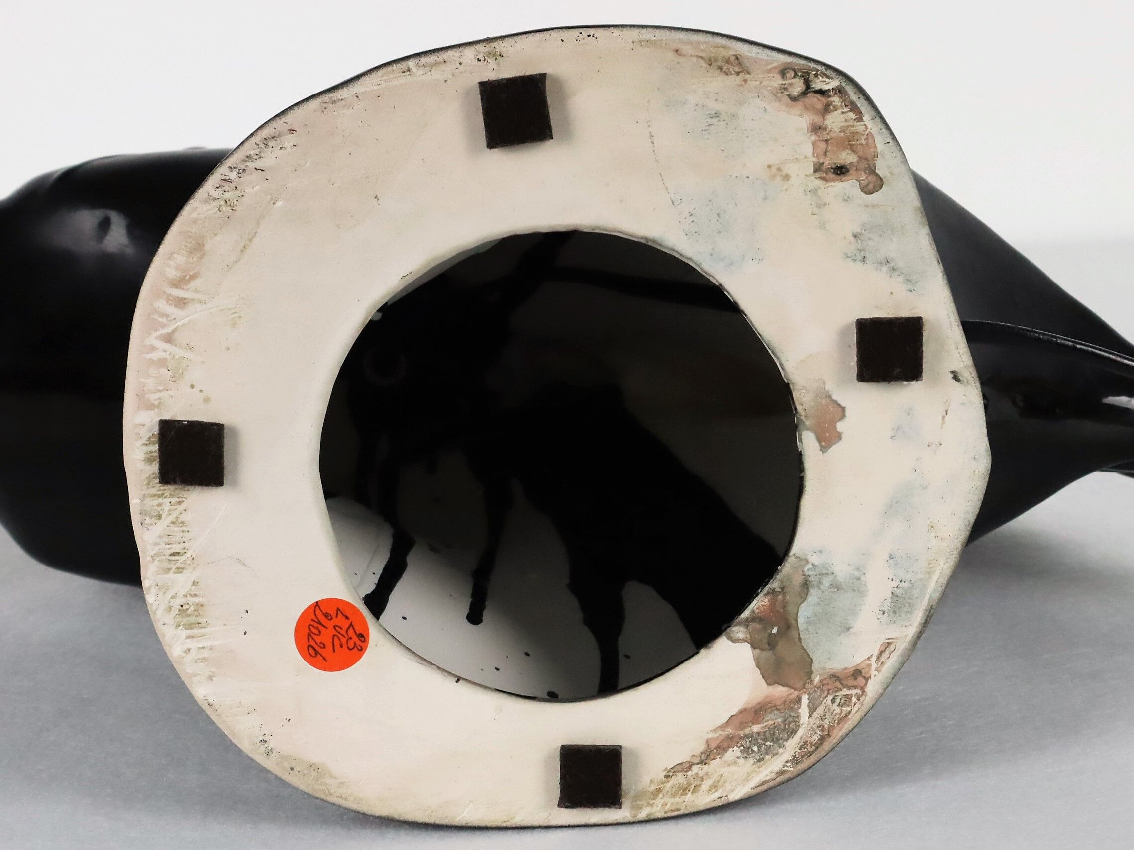 Ceramic horse lamp 1980