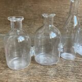 Soliflore verre soufflé vintage