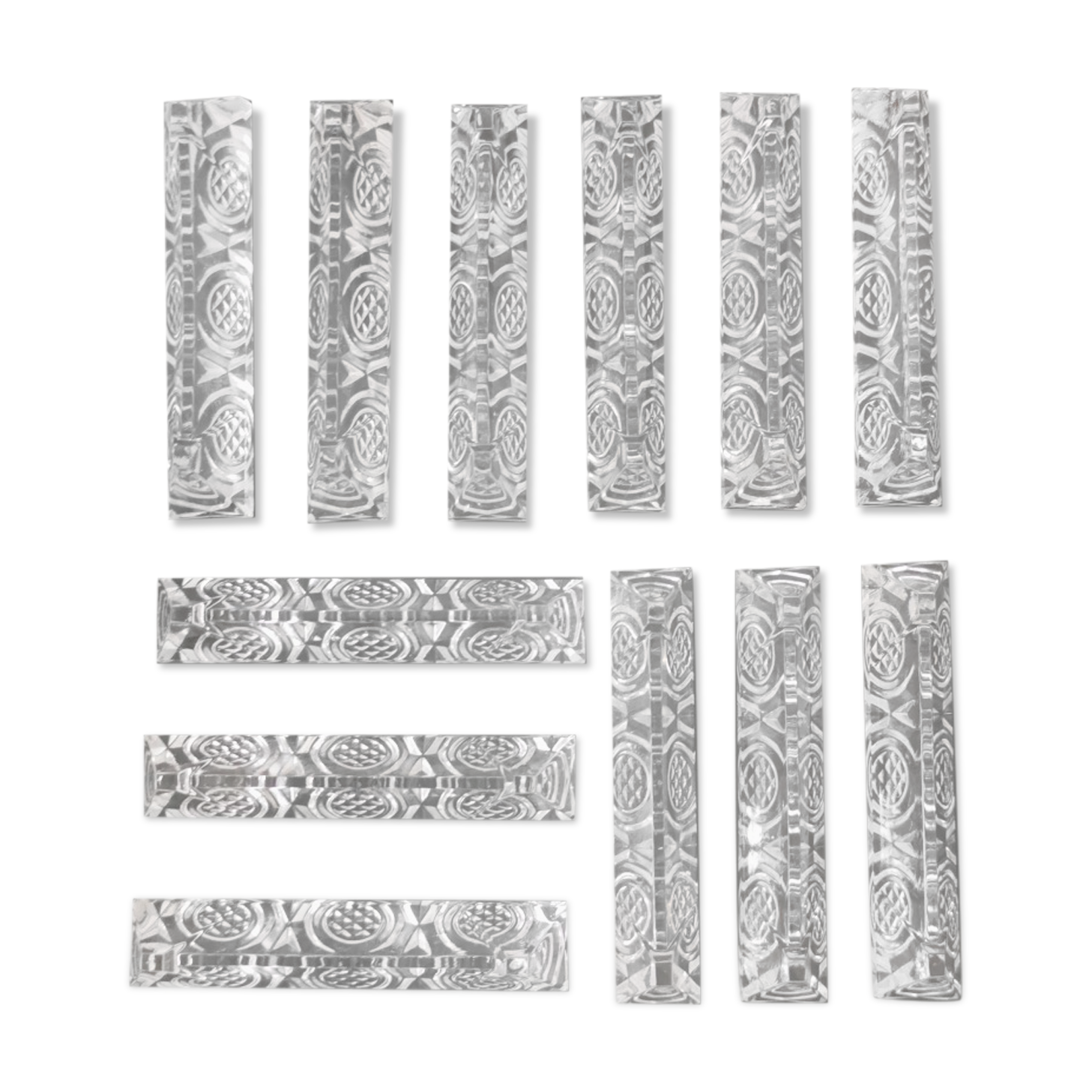 Crystal knife holder