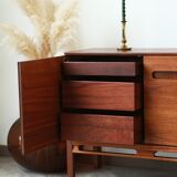 Sideboard teak and walnut 60