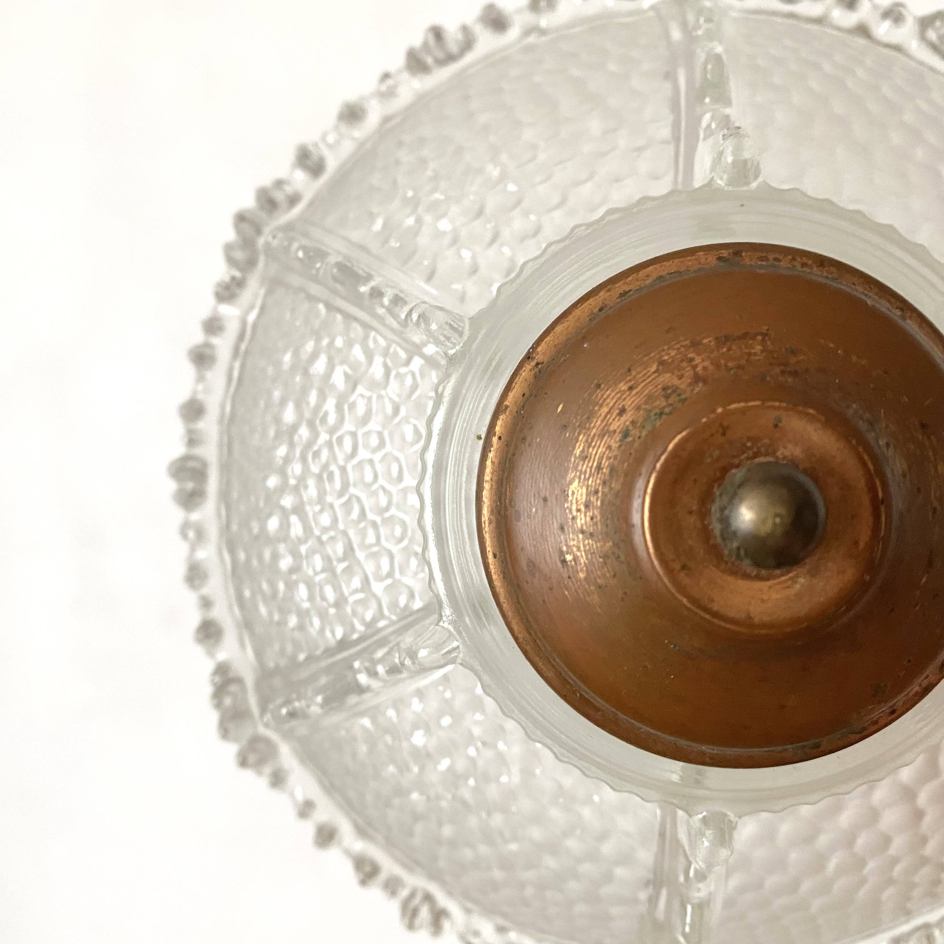 Ezan and Petitot art deco pendant light