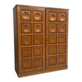 Vintage brutalist style highboard / cabinet by Bartels, 1970s