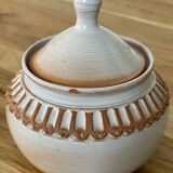 Glazed stoneware bonbonnière