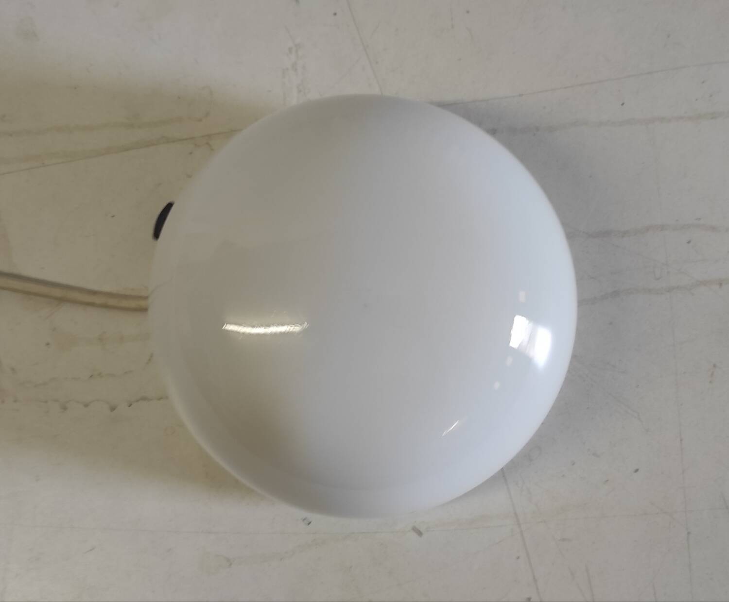Opaline globe ceiling light 15 cm - mid. 20th century