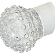 Vintage White Porcelain Wall Light, 1970s