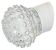 Vintage White Porcelain Wall Light, 1970s