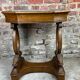 Empire style walnut and zinc furniture planter