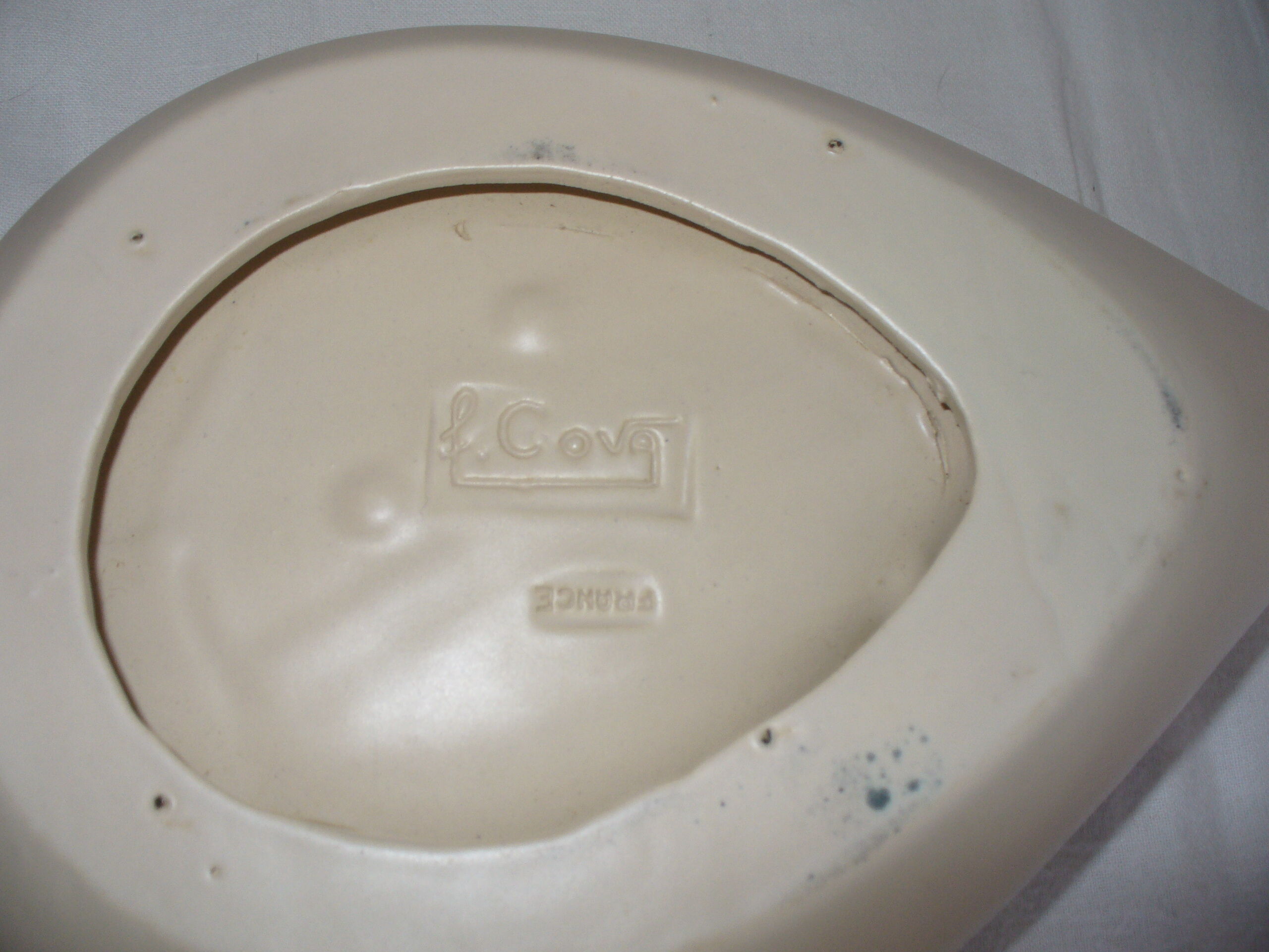 ceramics yin and yan - F Cova of the 50s
