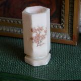 Pink alabaster vase