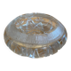 Vintage Cut Crystal Ashtray Saint Louis Style #E081