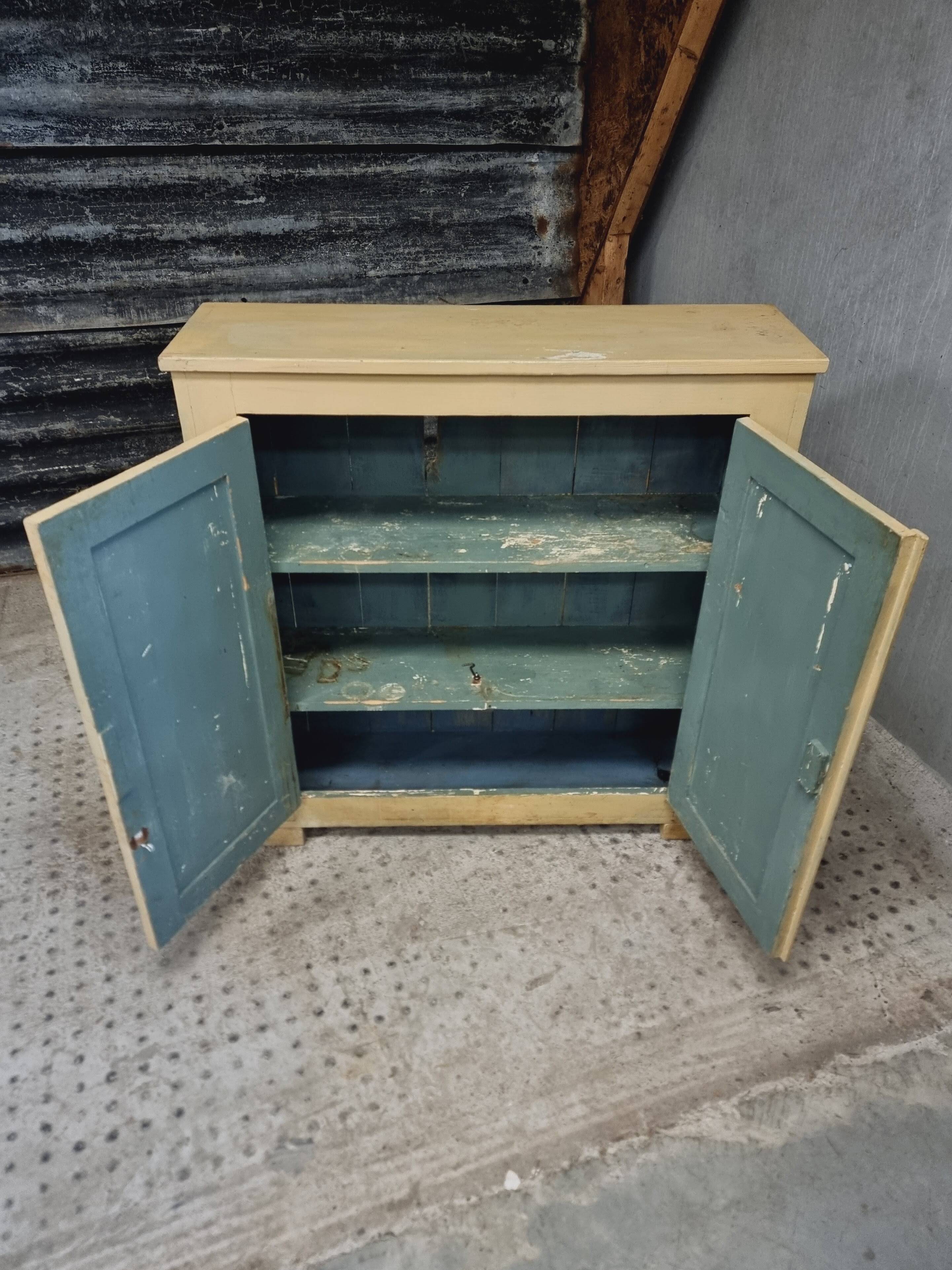 Antique French kitchen cabinet, sideboard