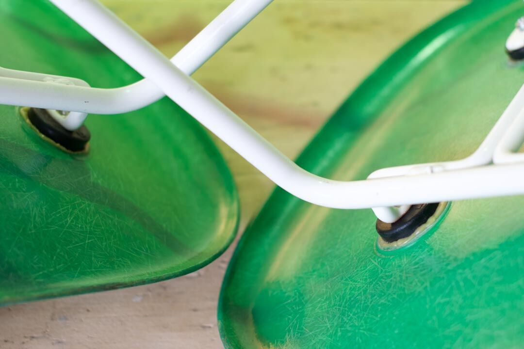 12 Vintage DSX Chairs Fiberglass Charles and Ray Eames / Herman Miller 1960'