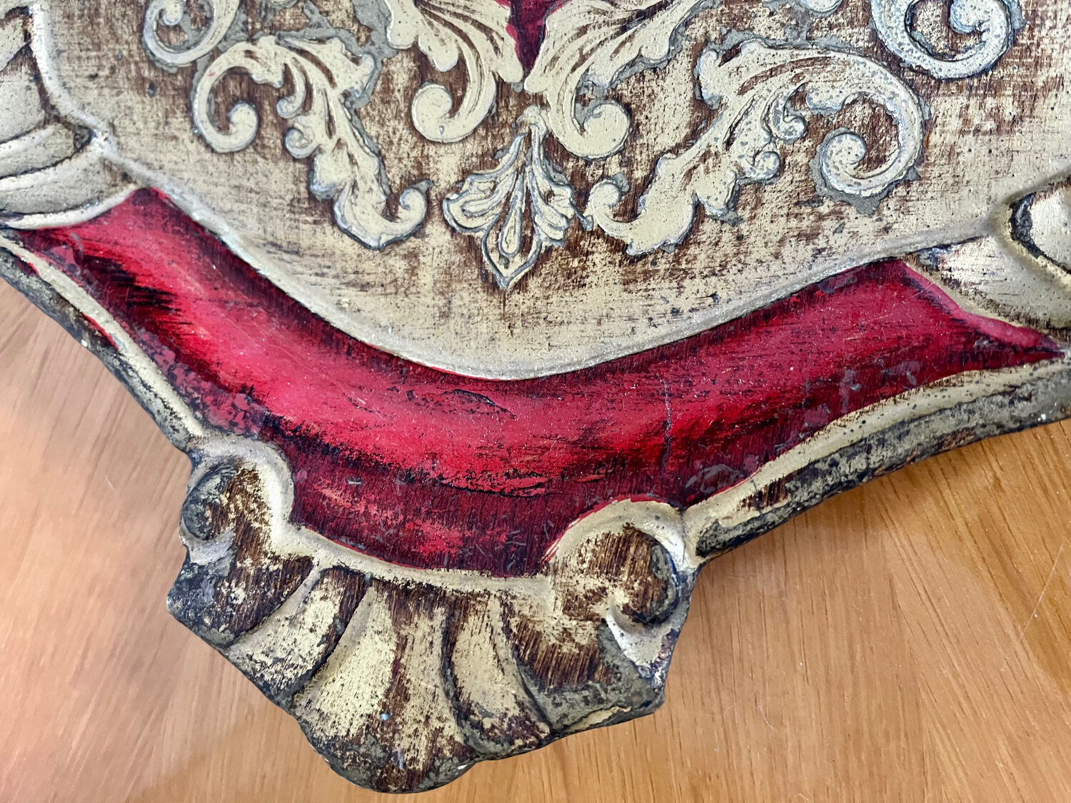 Ancient Florentine tray