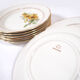 Series of 12 gien Sunflower Plates