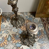 Pair of Art Nouveau Candlesticks