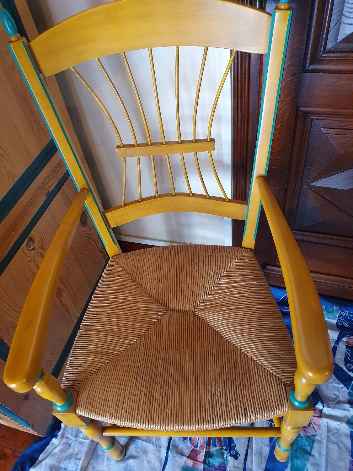 Provençal style GERBE armchair