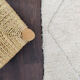 Tapis berbère losange blanc 200x320 cm