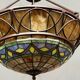 Large Tiffany lamp.
