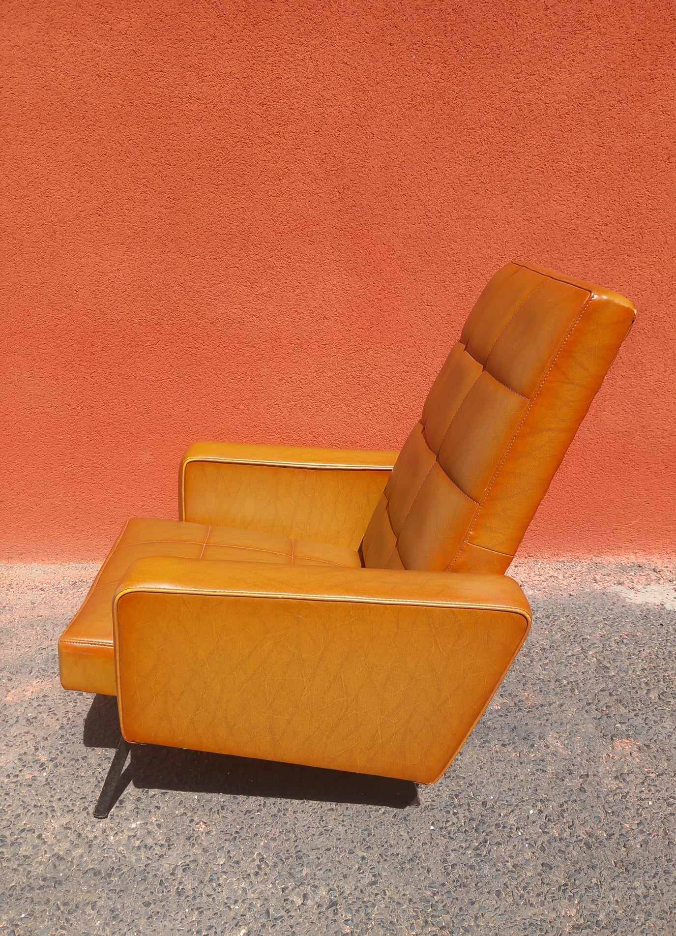 60's compass foot armchair