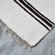 2x10 Vintage White & Brown Runner Rug, 70x310Cm
