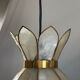Suspension fleur en nacre