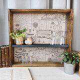 Old sieve shelf