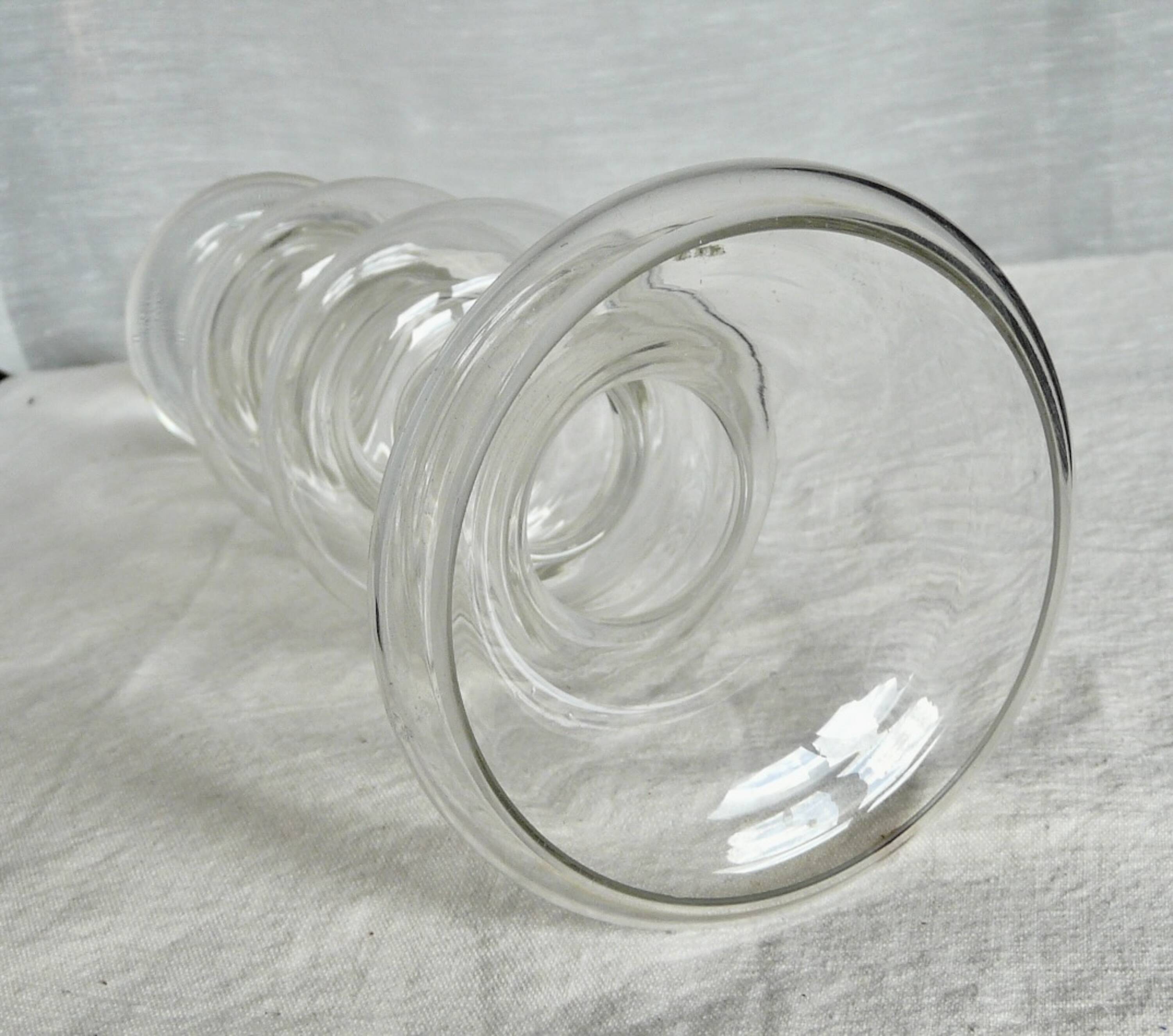 Bougeoir verre Goebel design scandinave