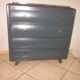 Vintage dresser with compass feet