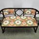Josef Hoffmann Style Fledermaus Art Nouveau Sofa, 1930s